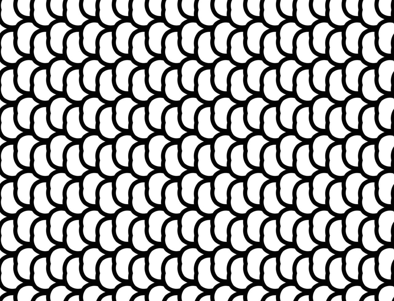 Vector seamless pattern, abstract texture background, repeating tiles, two colors