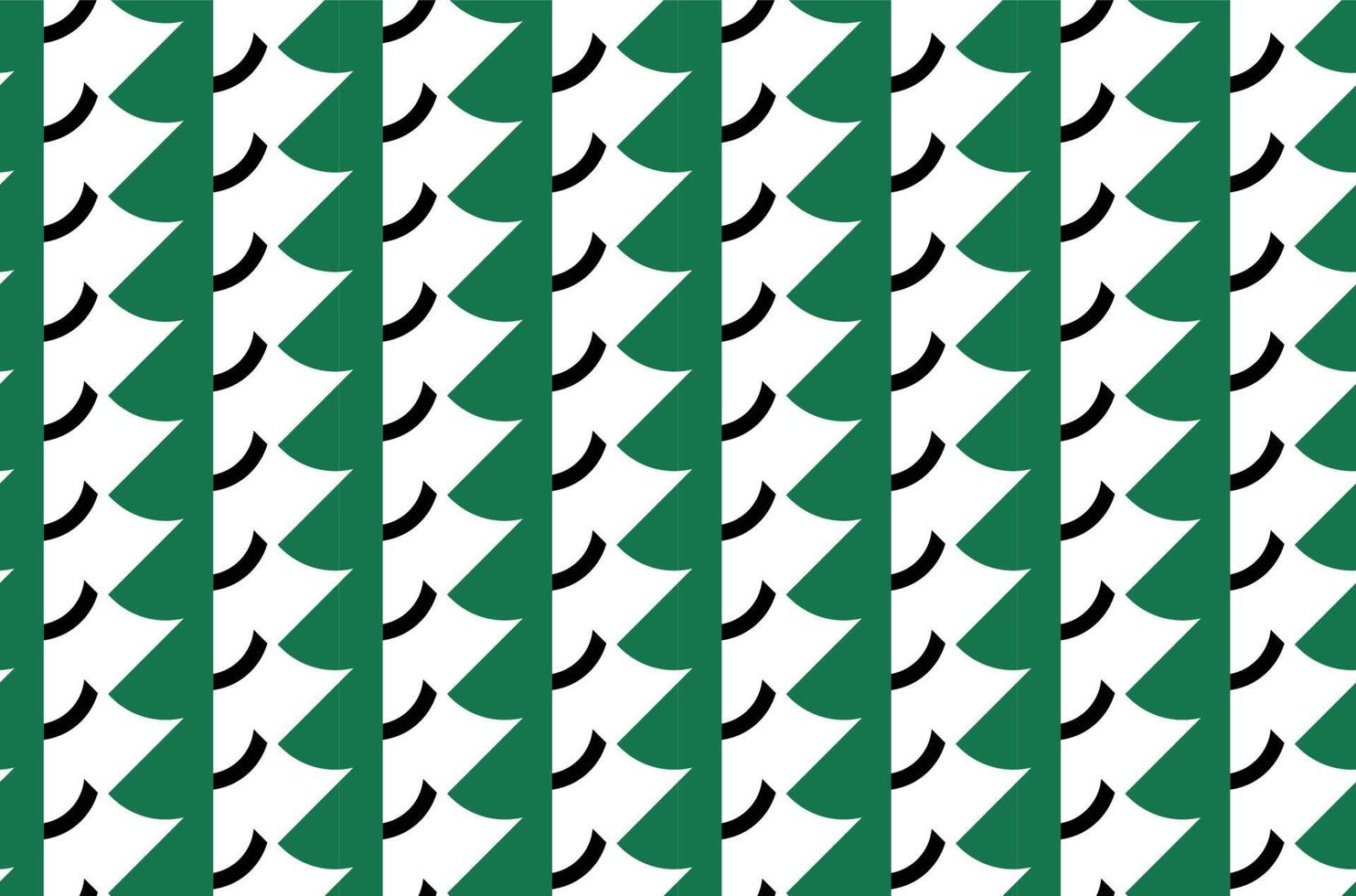 Vector seamless pattern, abstract texture background, repeating tiles, three colors