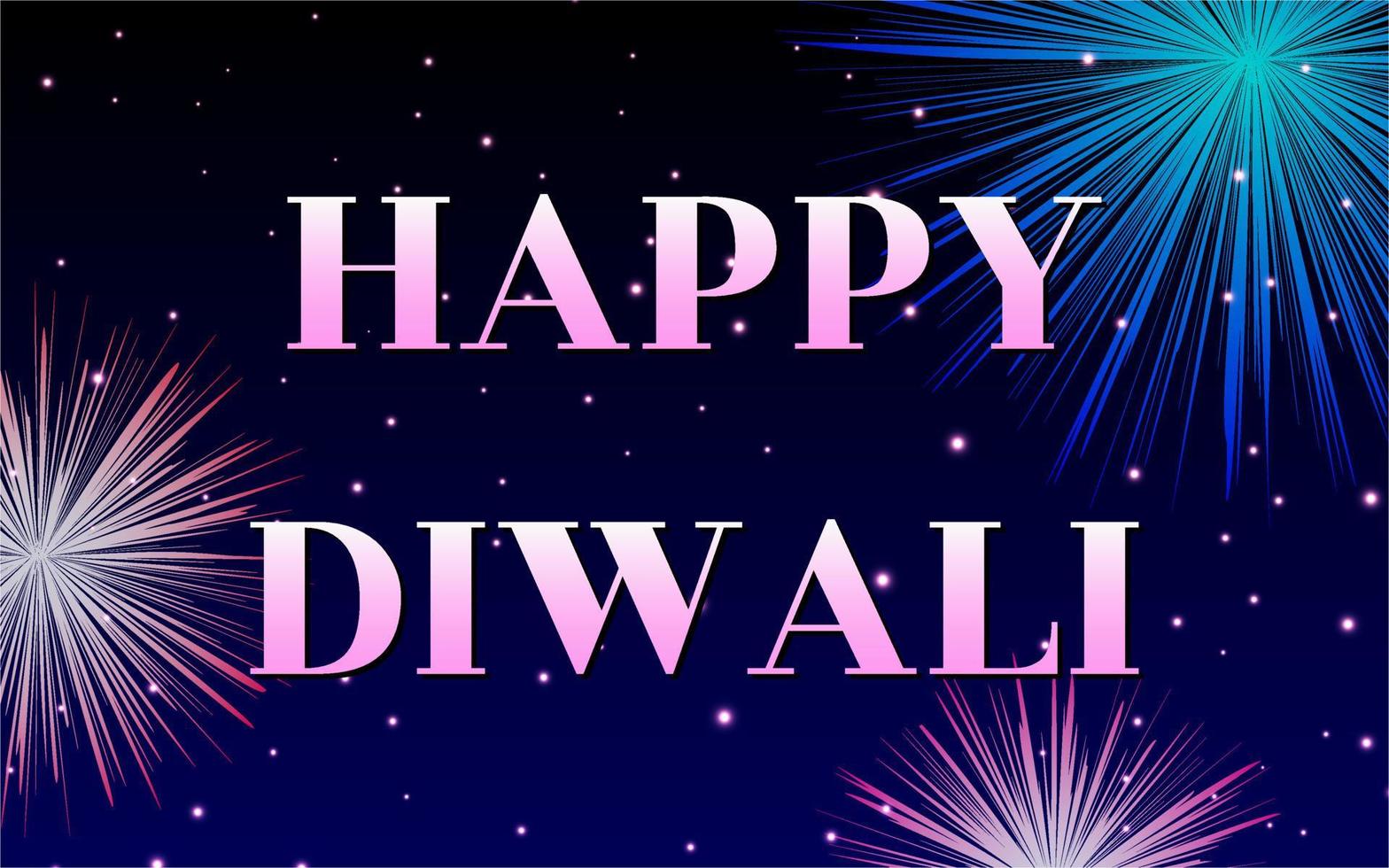 Ilustración de feliz diwali creativo, ilustración colorida de diwali para fondo de banner de ventas y promociones en redes sociales. vector