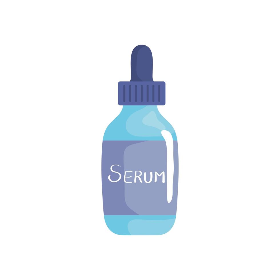 serum dropper bottle vector