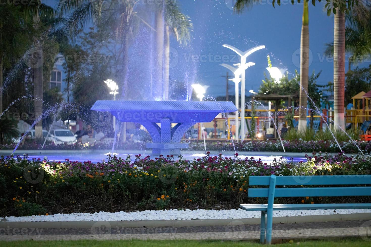 Sao Jose Square fountain photo