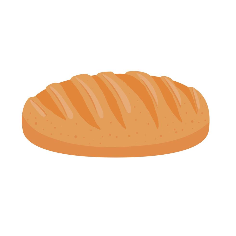 Isolated bread icon vector