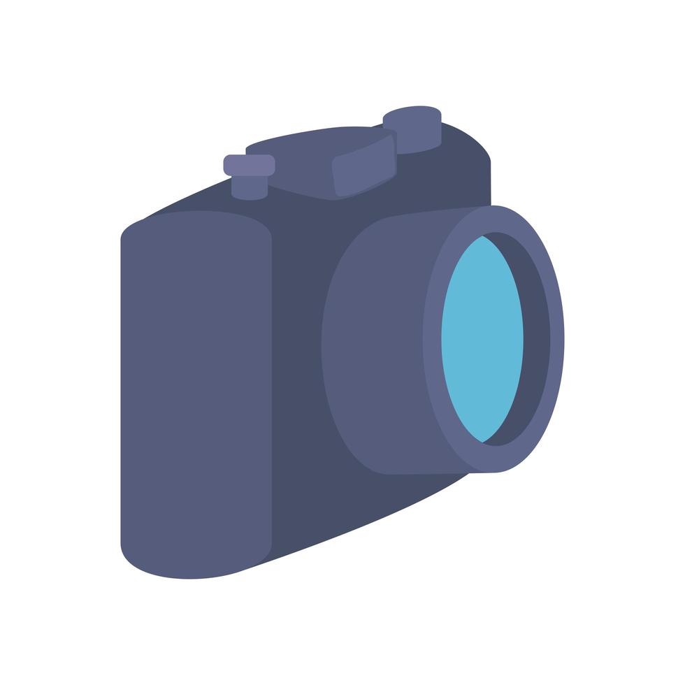 photographic camera icon vector