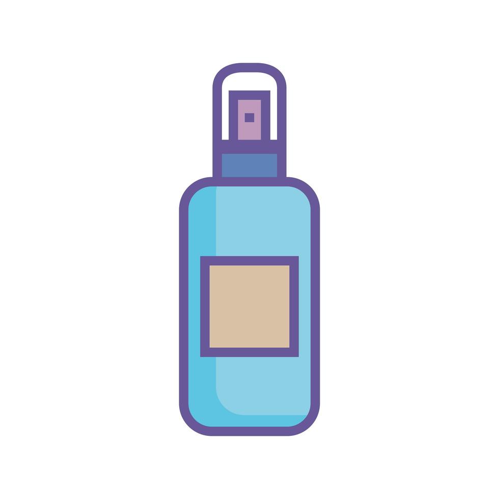 bottle splash product vector