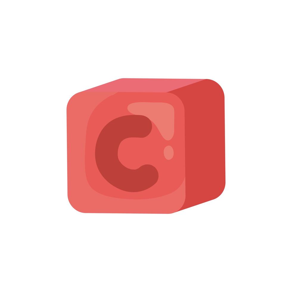child toy block vector