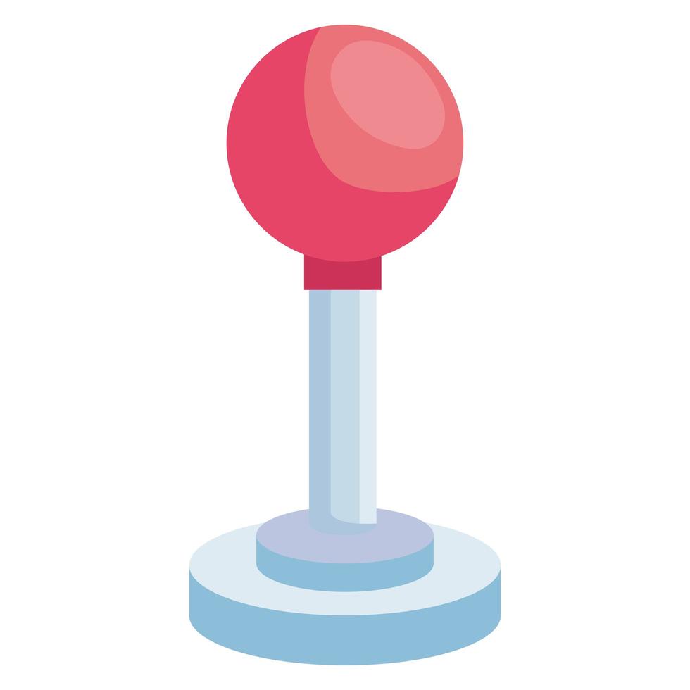 control de joystick arcade vector