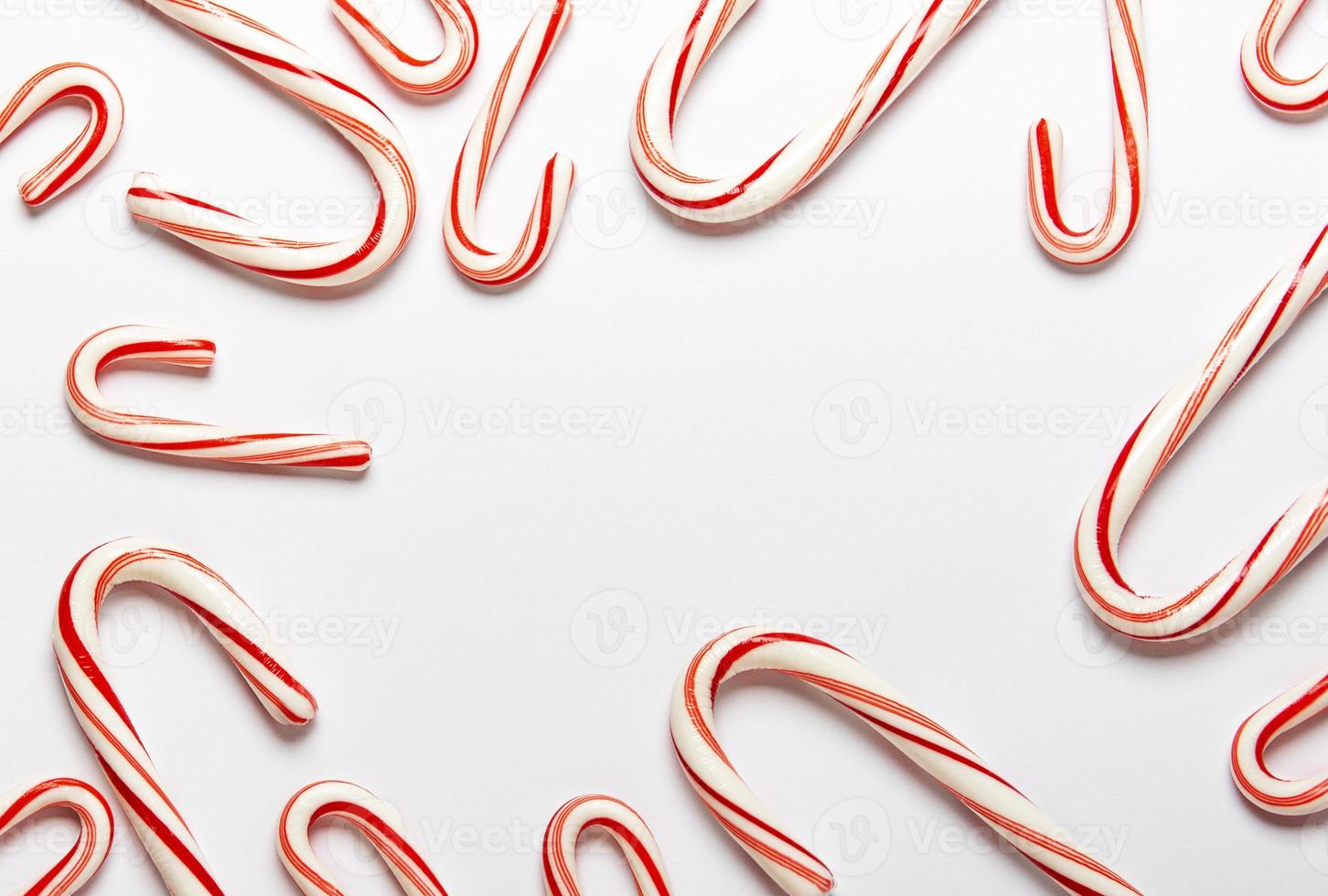 Christmas candy cane photo