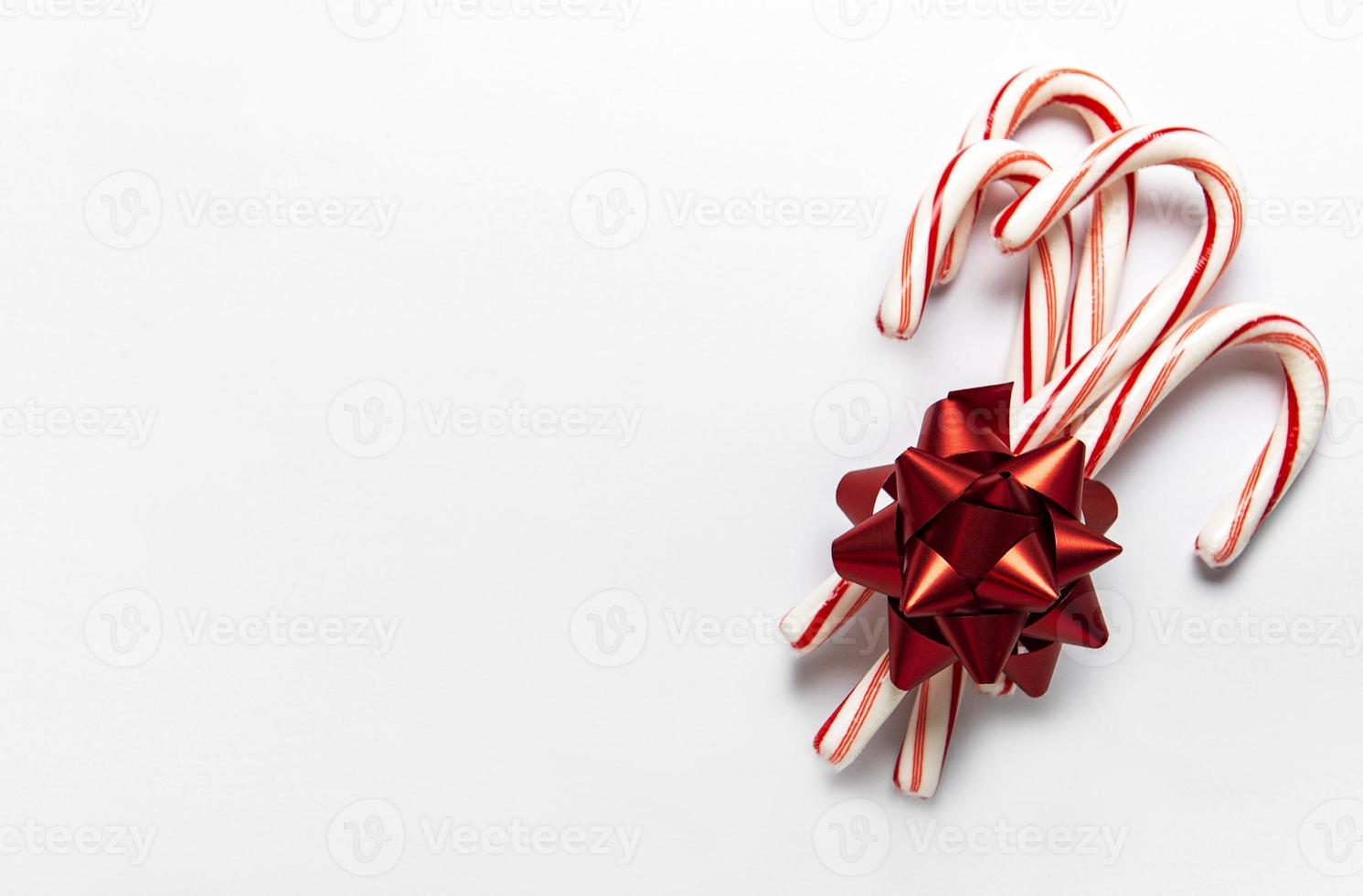 Christmas candy cane photo