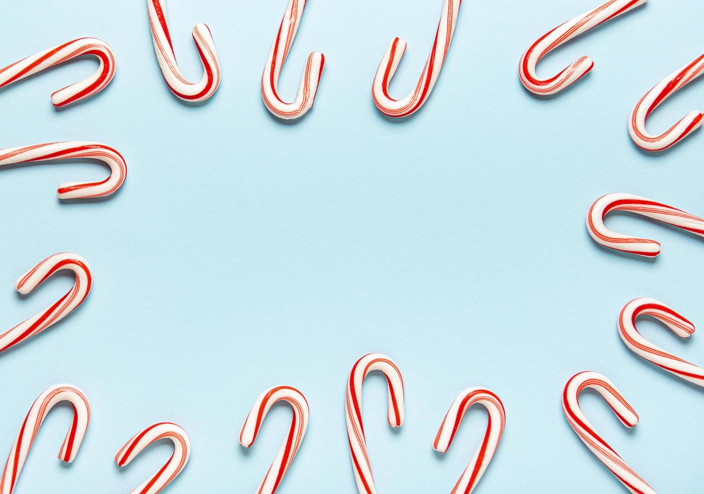 Christmas candy cane photo