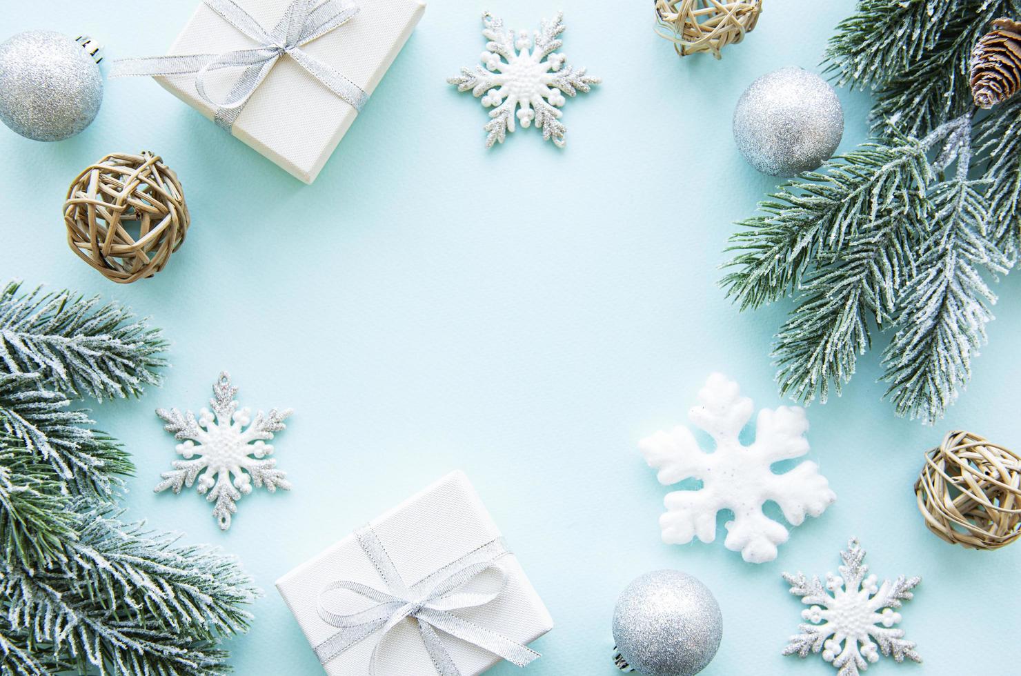 Christmas holiday background photo