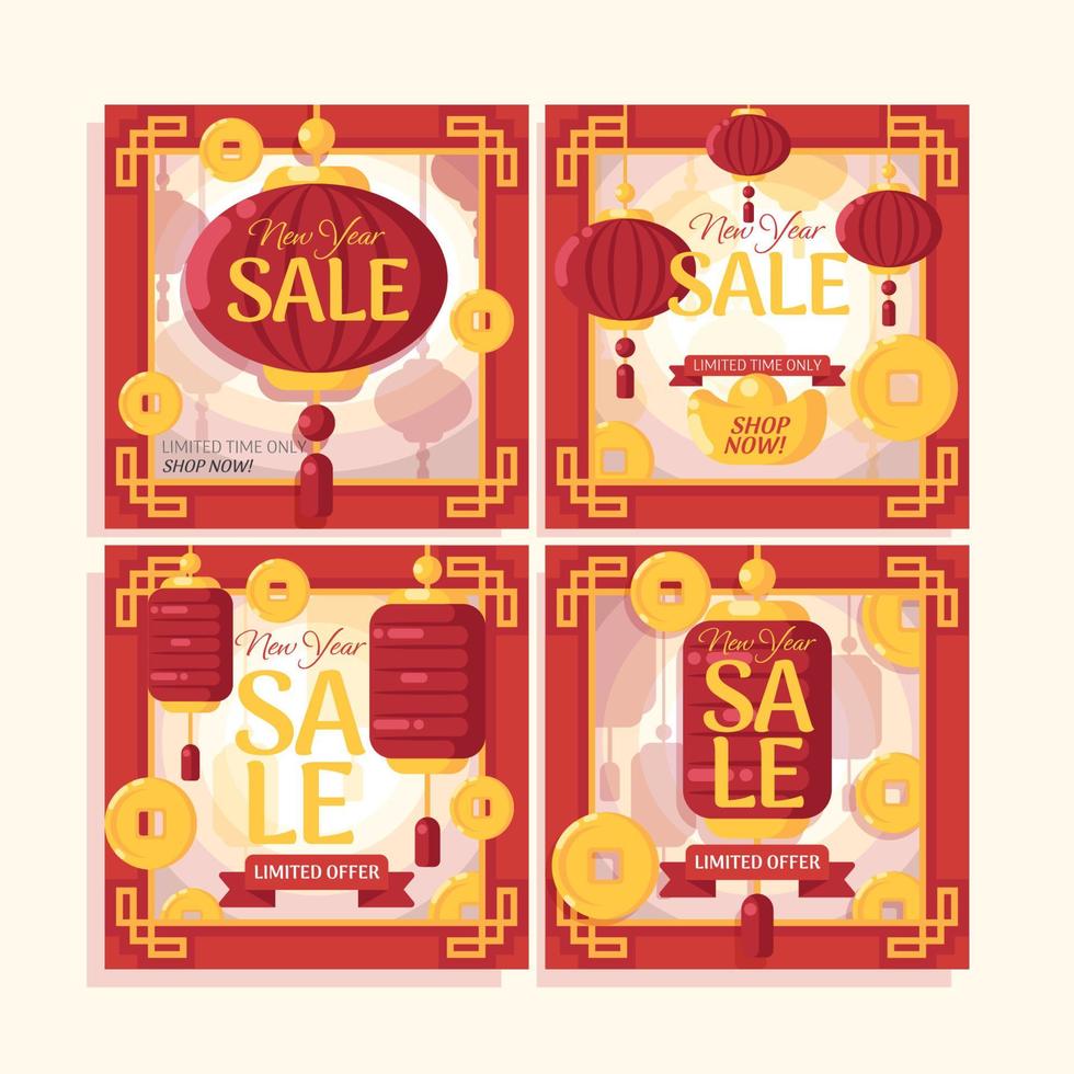 Lantern Social Media vector