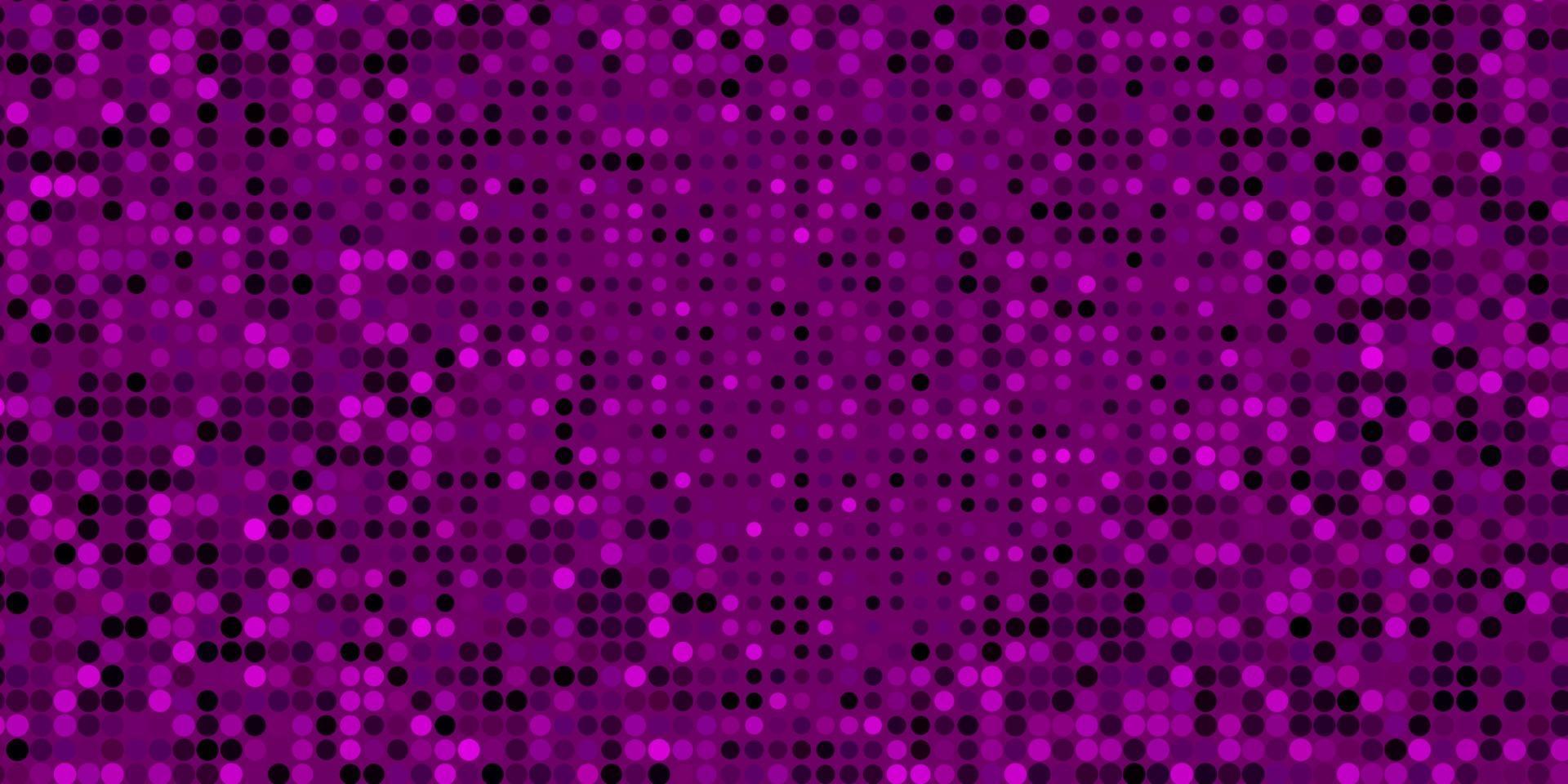 Dark Purple vector texture with disks.