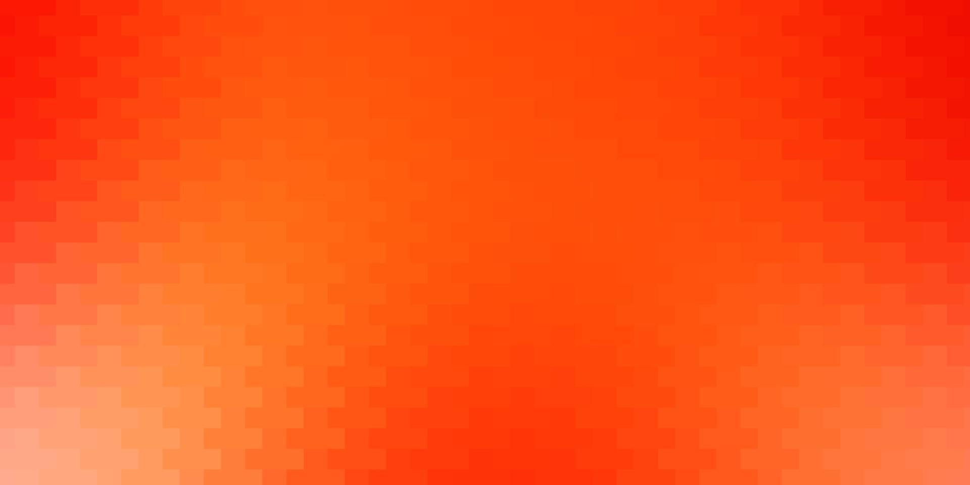 Fondo de vector naranja claro con rectángulos.