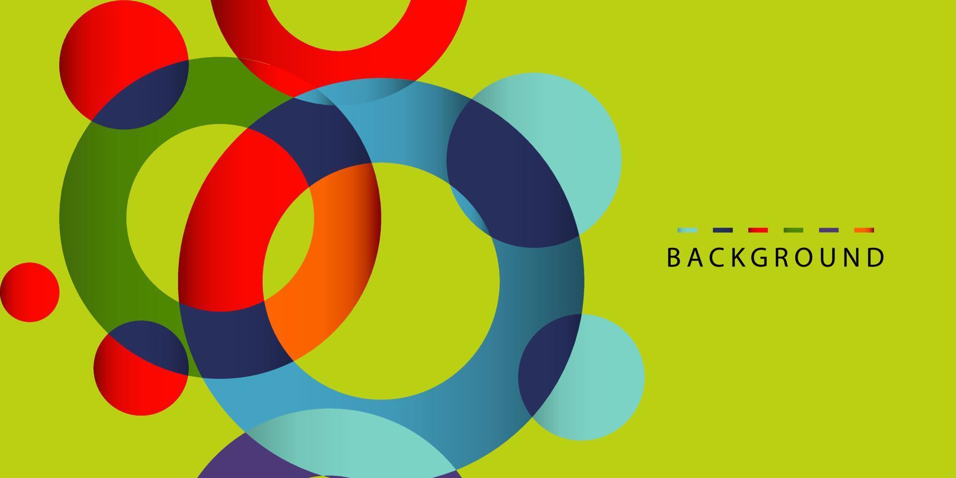 Circle Vector Design For Banner Print and Wallpaper Background