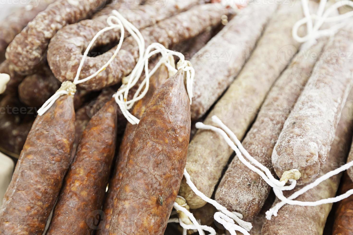 Spanish chorizo and pepperoni 3817772 Stock Photo at Vecteezy
