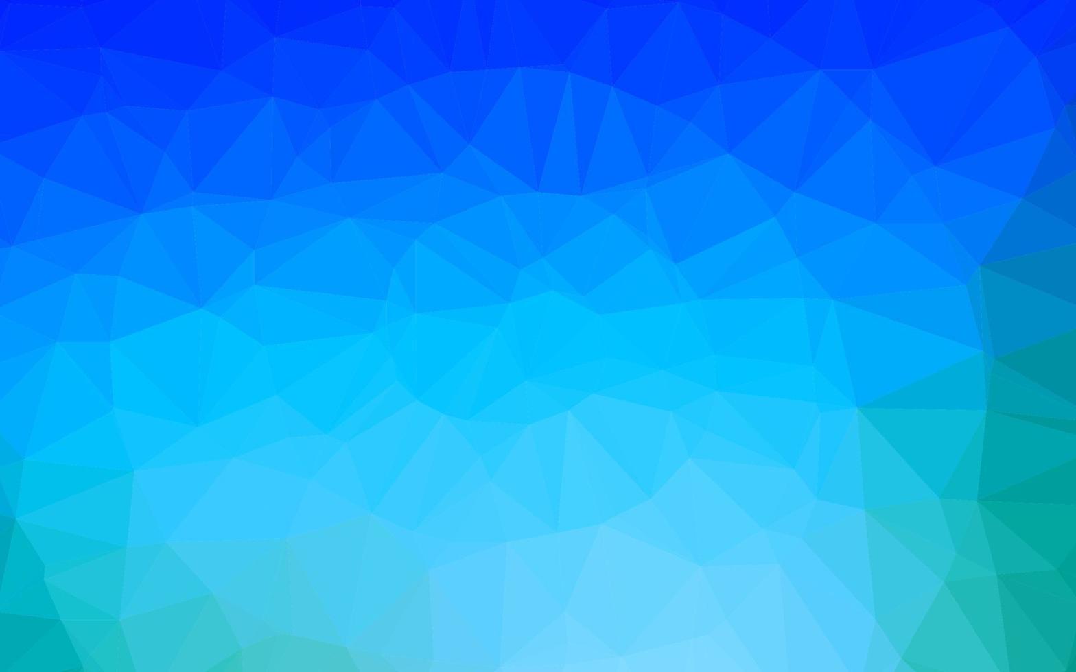 Fondo abstracto azul claro del polígono del vector. vector