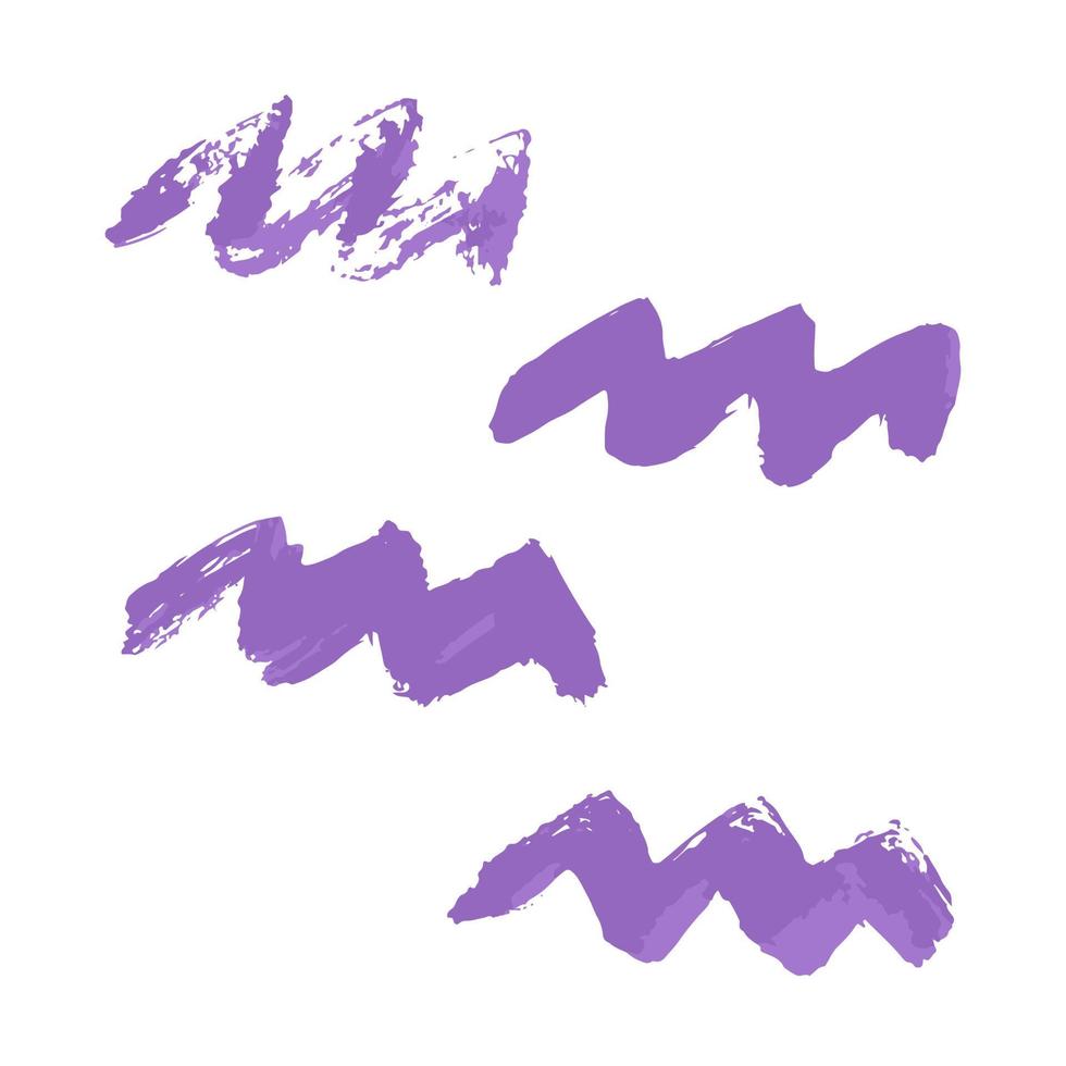 Doodle grunge style icon. Hand drawing paint, brush drawing vector