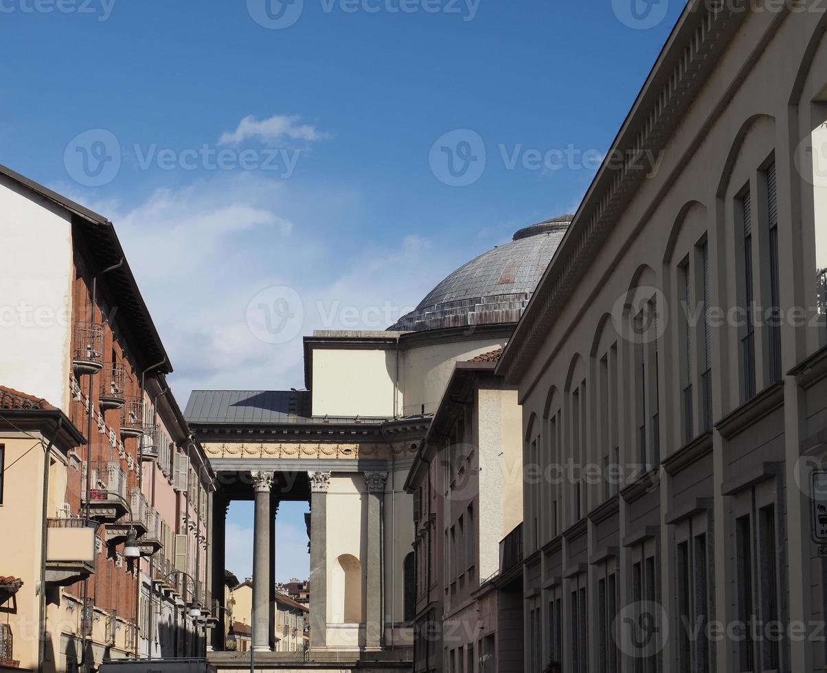 Gran Madre church in Turin photo