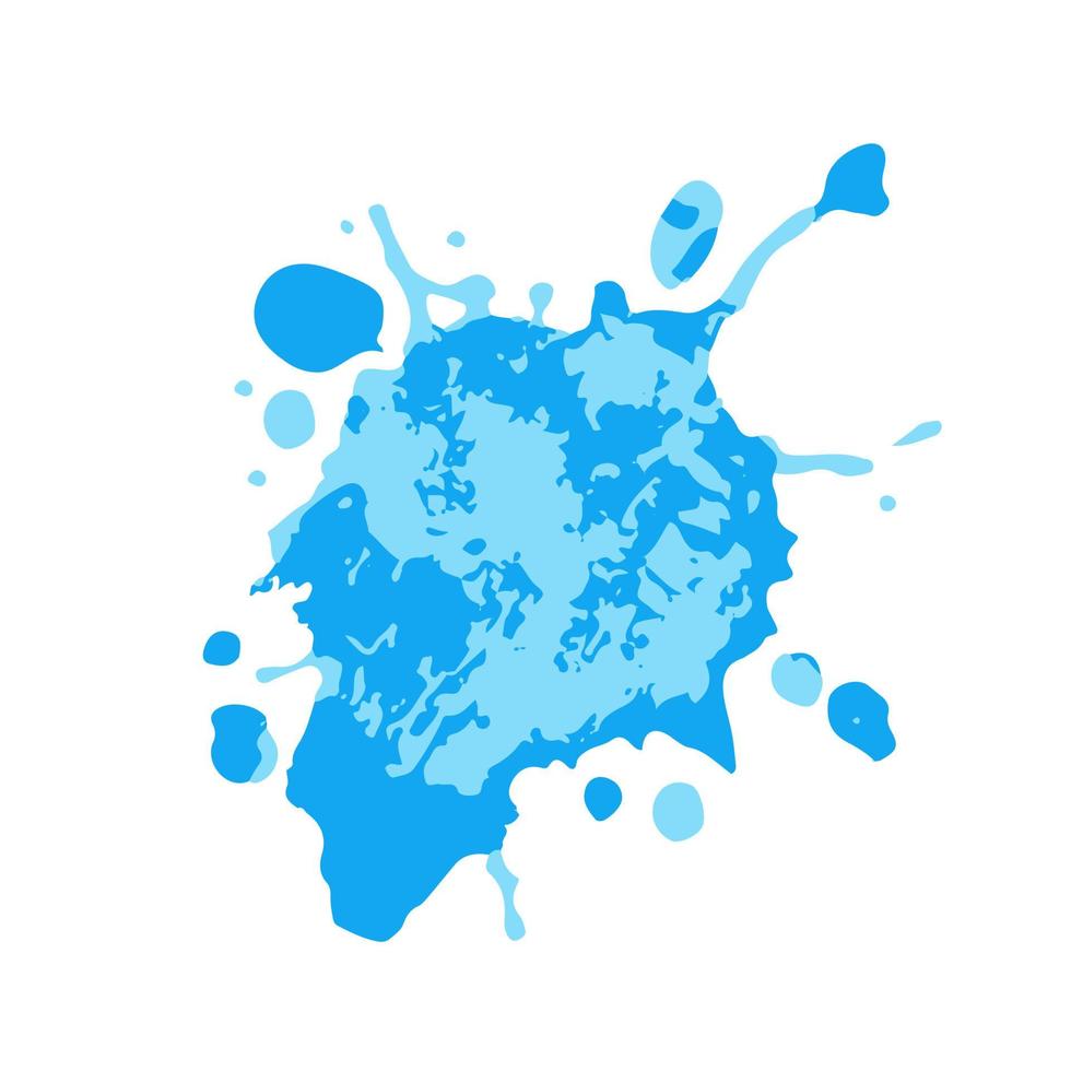 Doodle grunge style icon. Hand drawing paint, brush drawing. Isolated on a white background vector