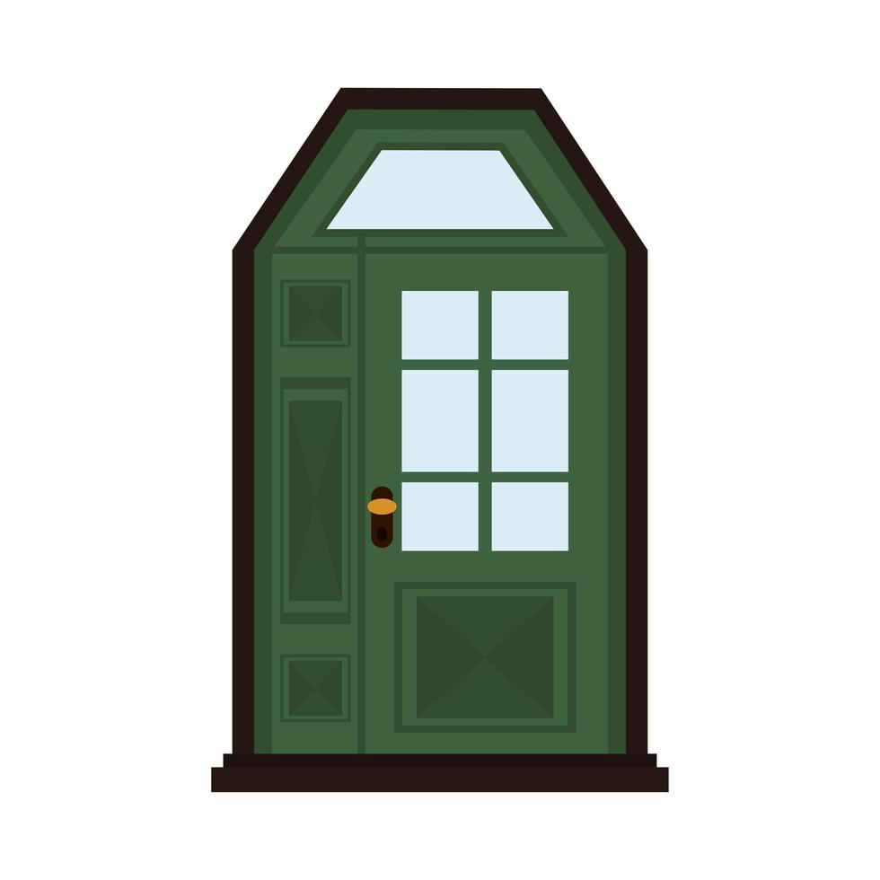 door front house vector