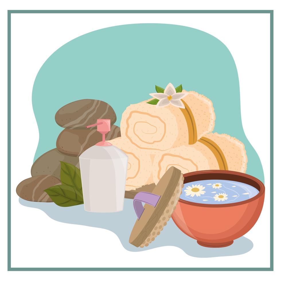 spa terapy treatment vector