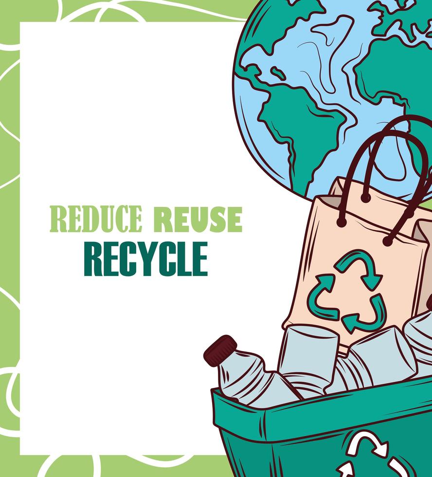 reduce reuse recycle vector