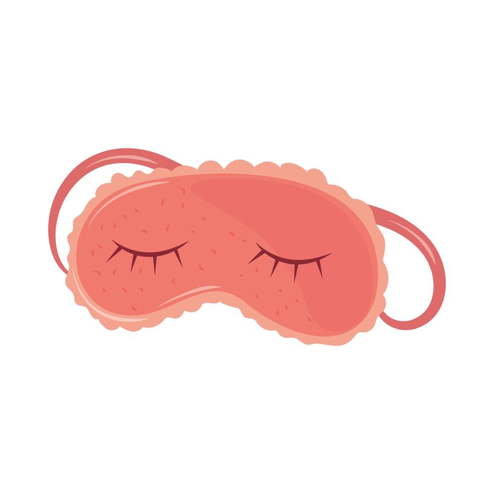 spleeping eye mask vector