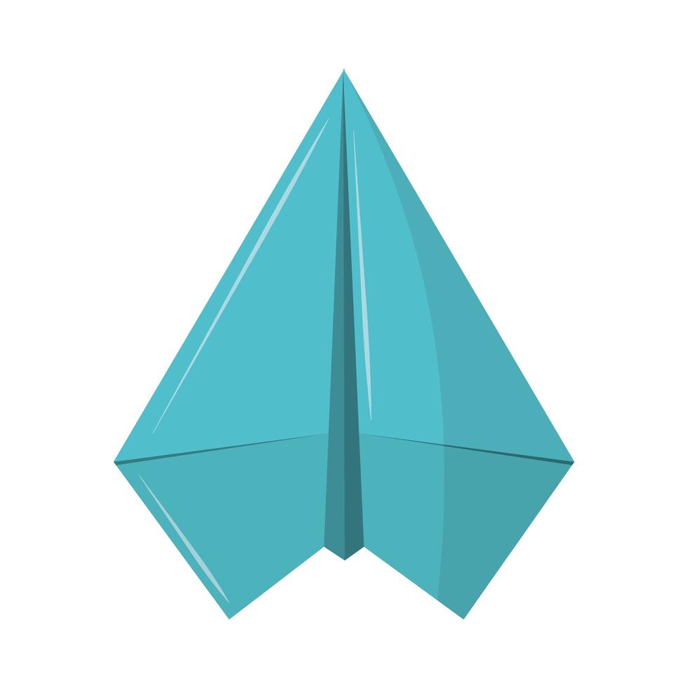 paper plane icon vector