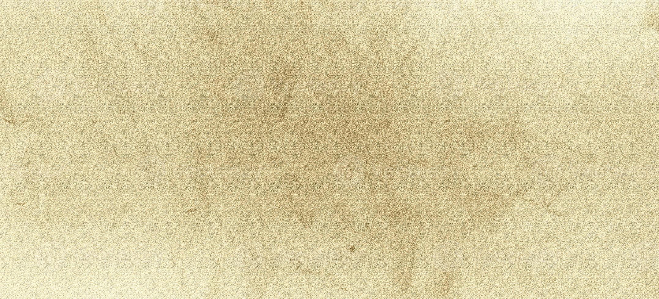 papel de cartón para el fondo. textura de papel de pergamino antiguo foto