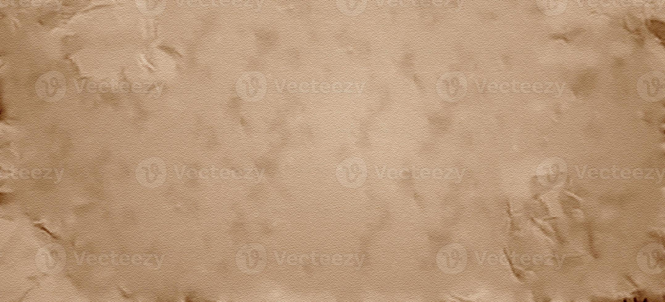 papel de cartón para el fondo. textura de papel de pergamino antiguo foto