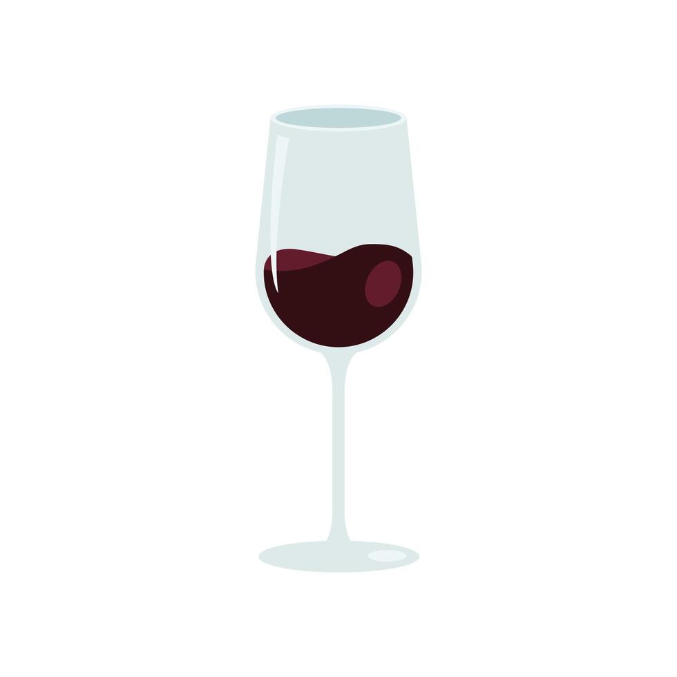 copa de vino vector