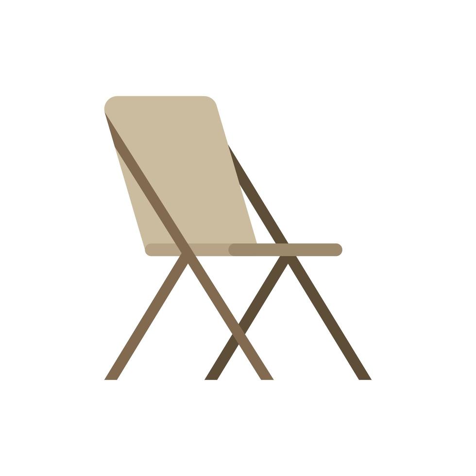 diseño de silla para el hogar vector