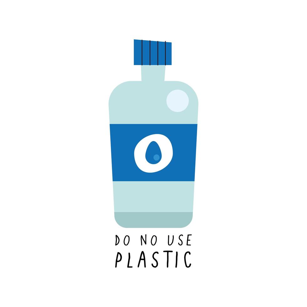 do no use plastic vector