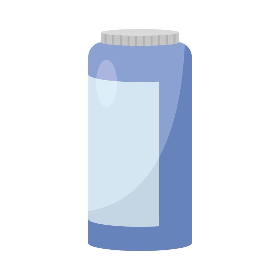 blue inhaler refill nebulizer vector