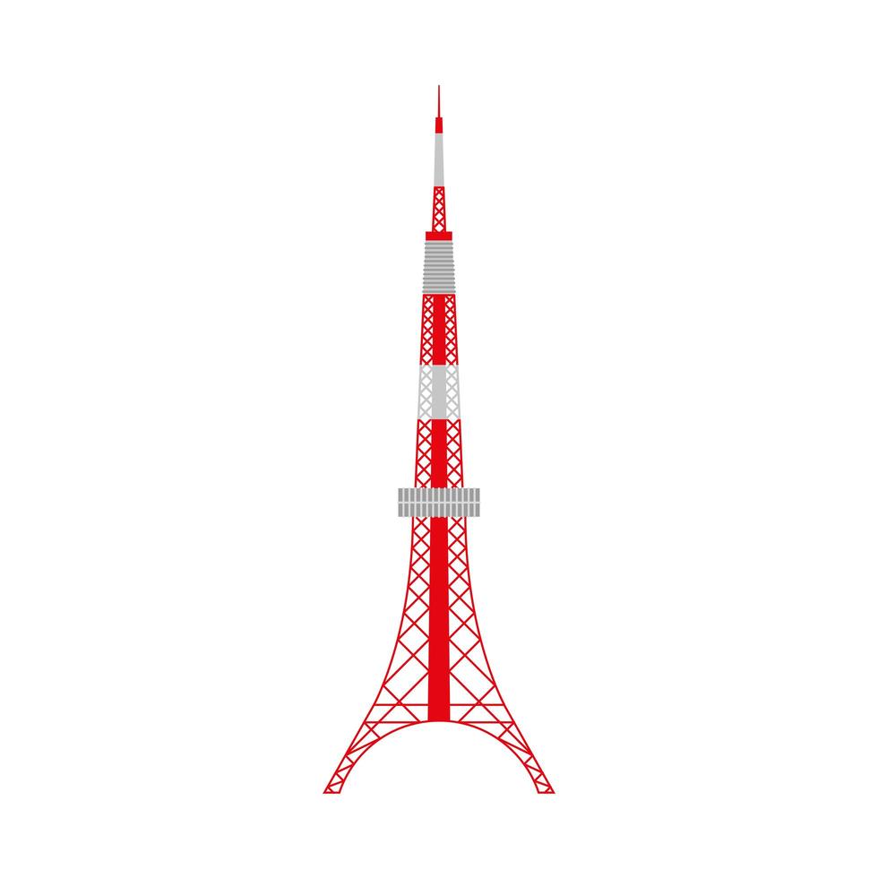 tokio skytree tower vector