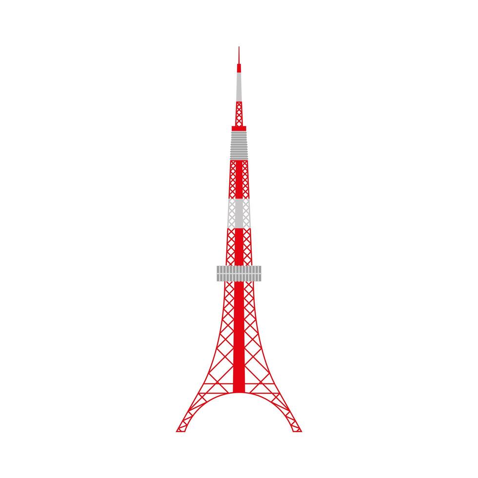 tokio skytree tower vector