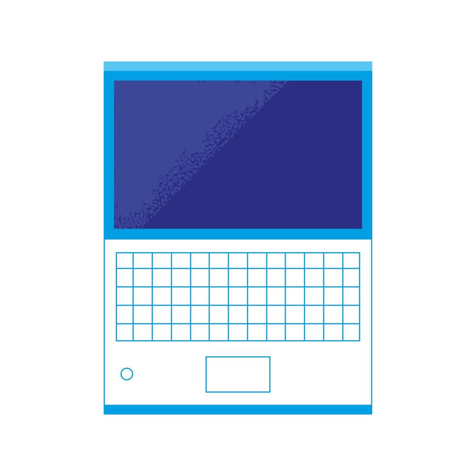 icono de computadora portátil digital vector