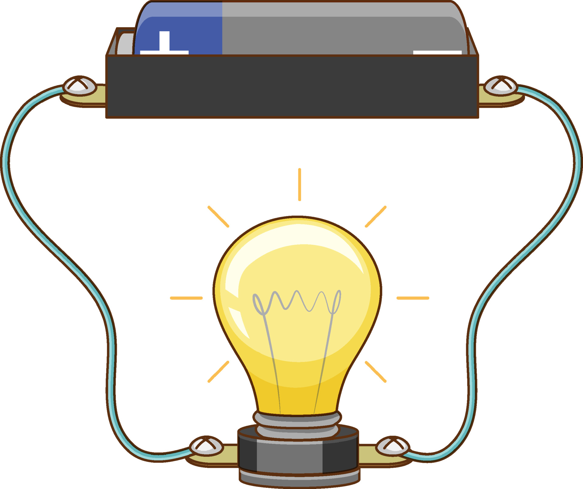 clipart electric circuit