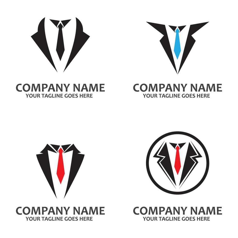 black mafia men tuxedo symbol vector logo