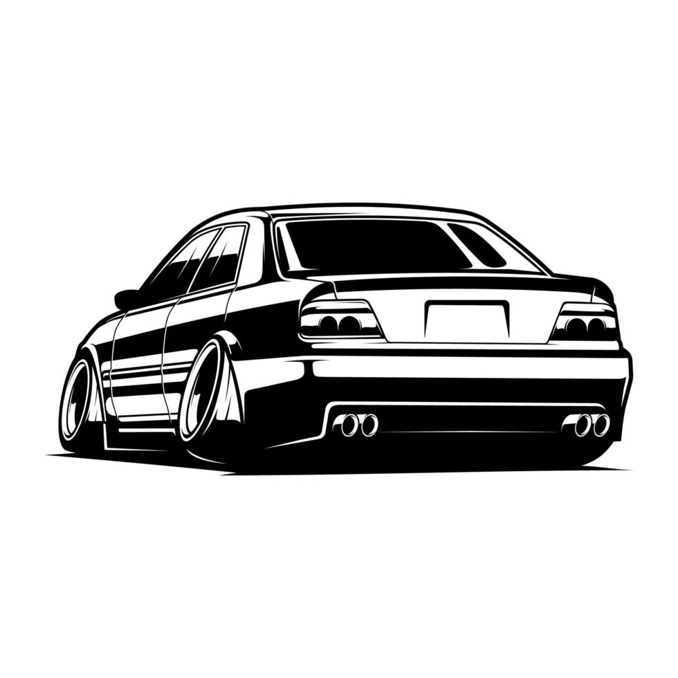 Ilustración de vector de coche