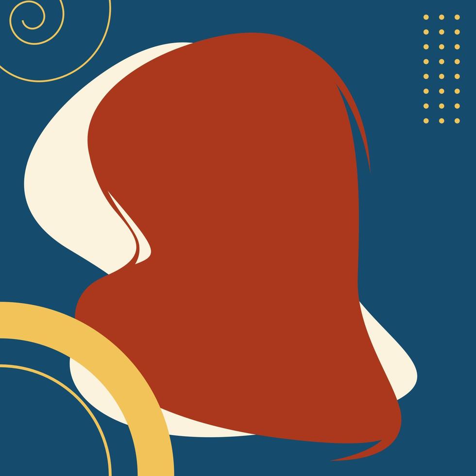Social Media Post Template vector