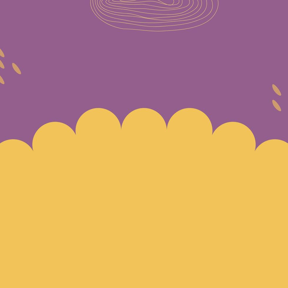 Social Media Post Template vector
