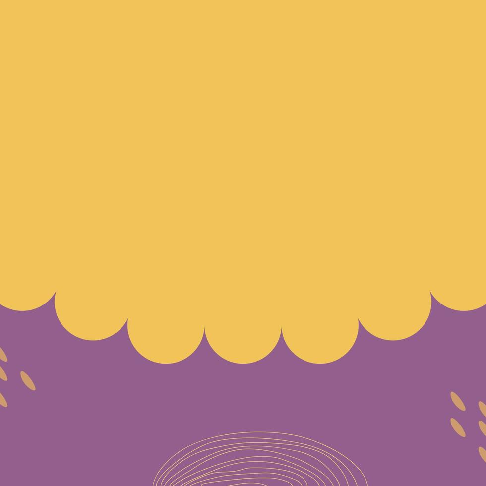 Social Media Post Template vector