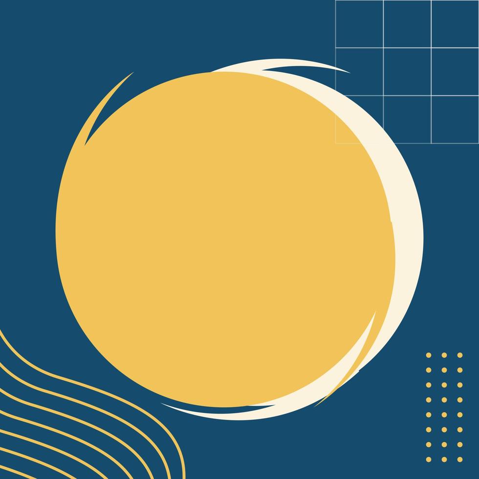 Social Media Post Template vector