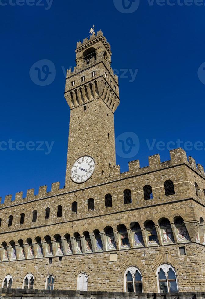 Palazzo vecchio en Florencia, Italia. foto
