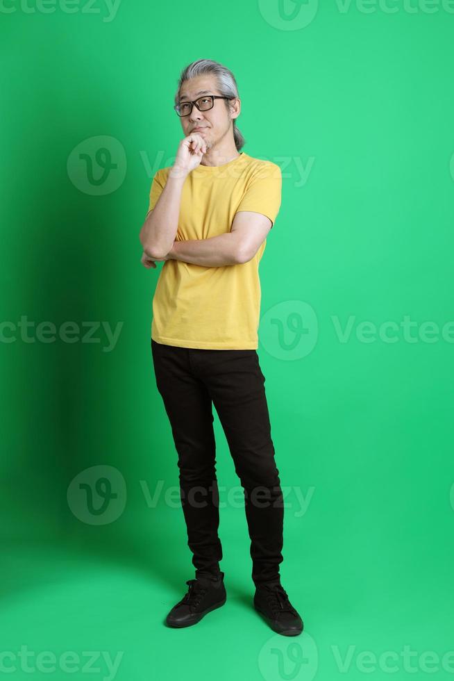 Yellow Tshirt Man photo