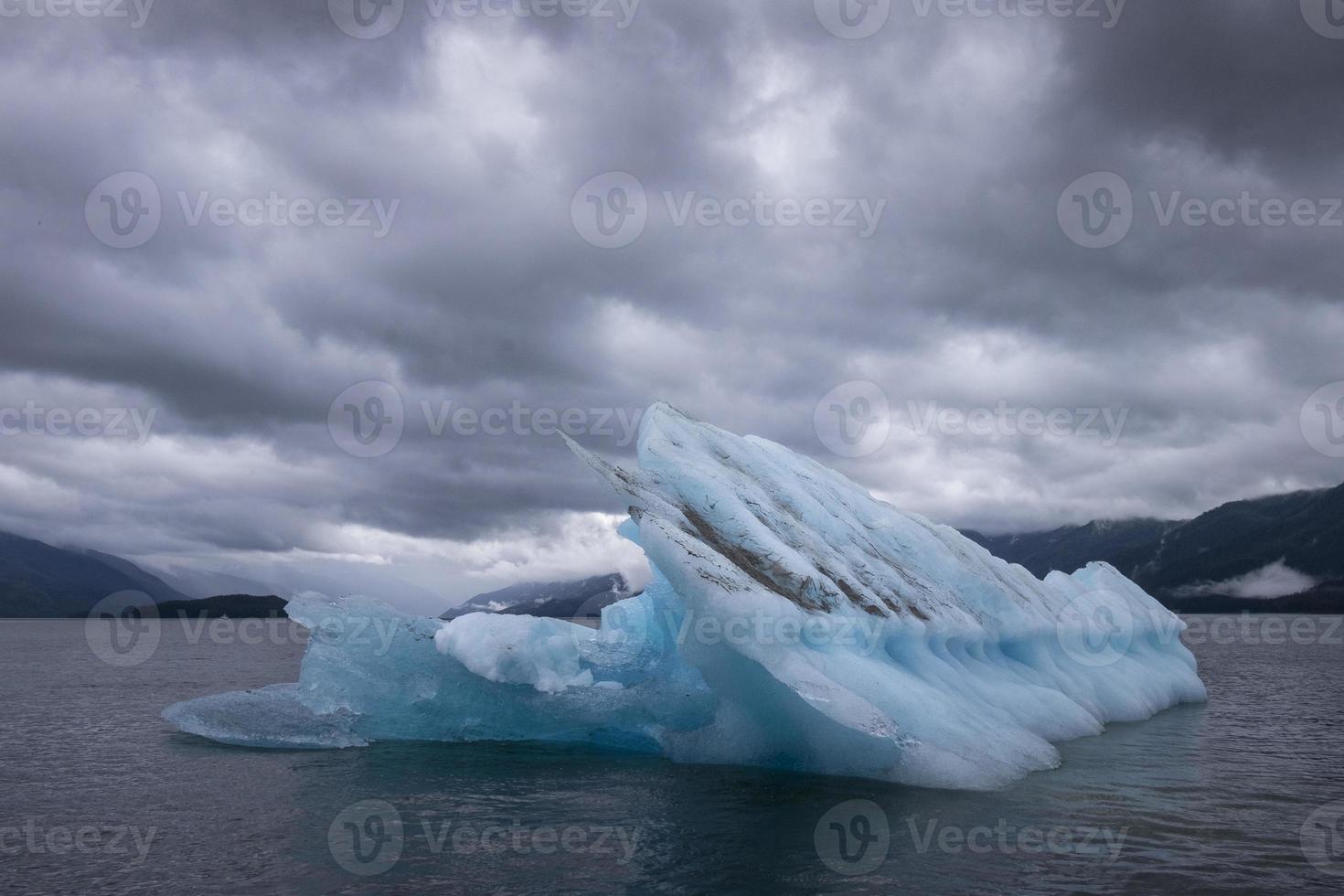 Iceberg, Endicott Arm, Alaska photo