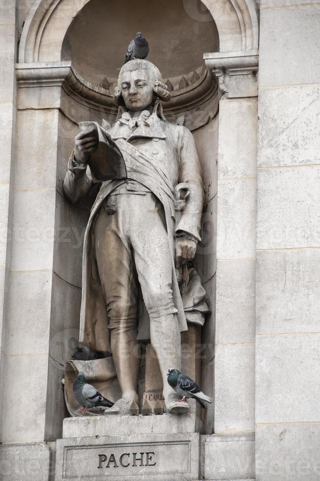 Pigeon Trying to Read in Paris photo