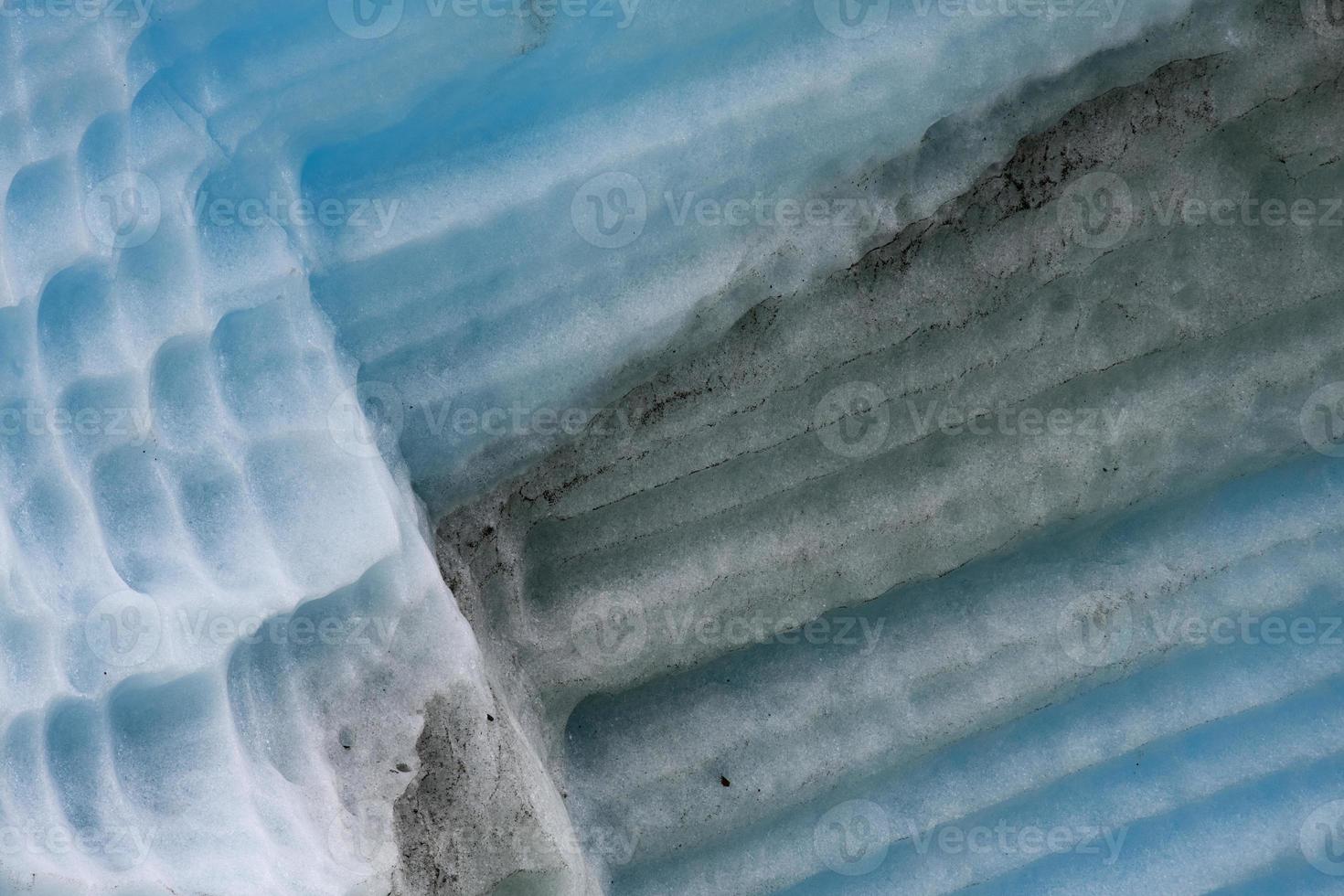 Iceberg Textures in Endicott Arm photo