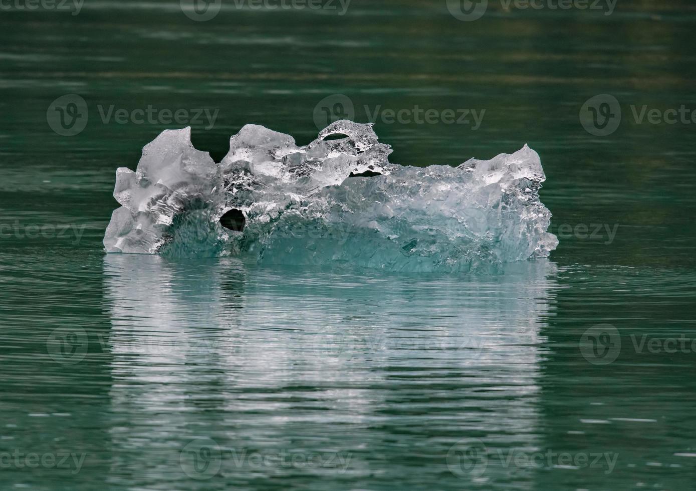 Jewel Like Iceberg in Endicott Arm, Alaska photo